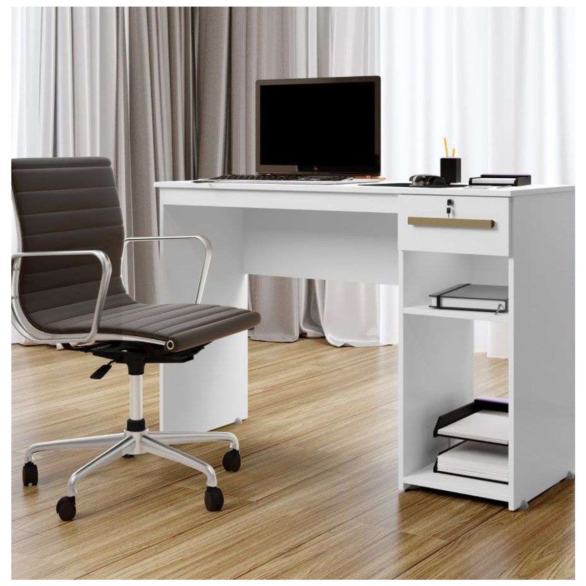 VENTITAS HOME - Escritorio para Cómputo Fanny Ventitas Home Blanco