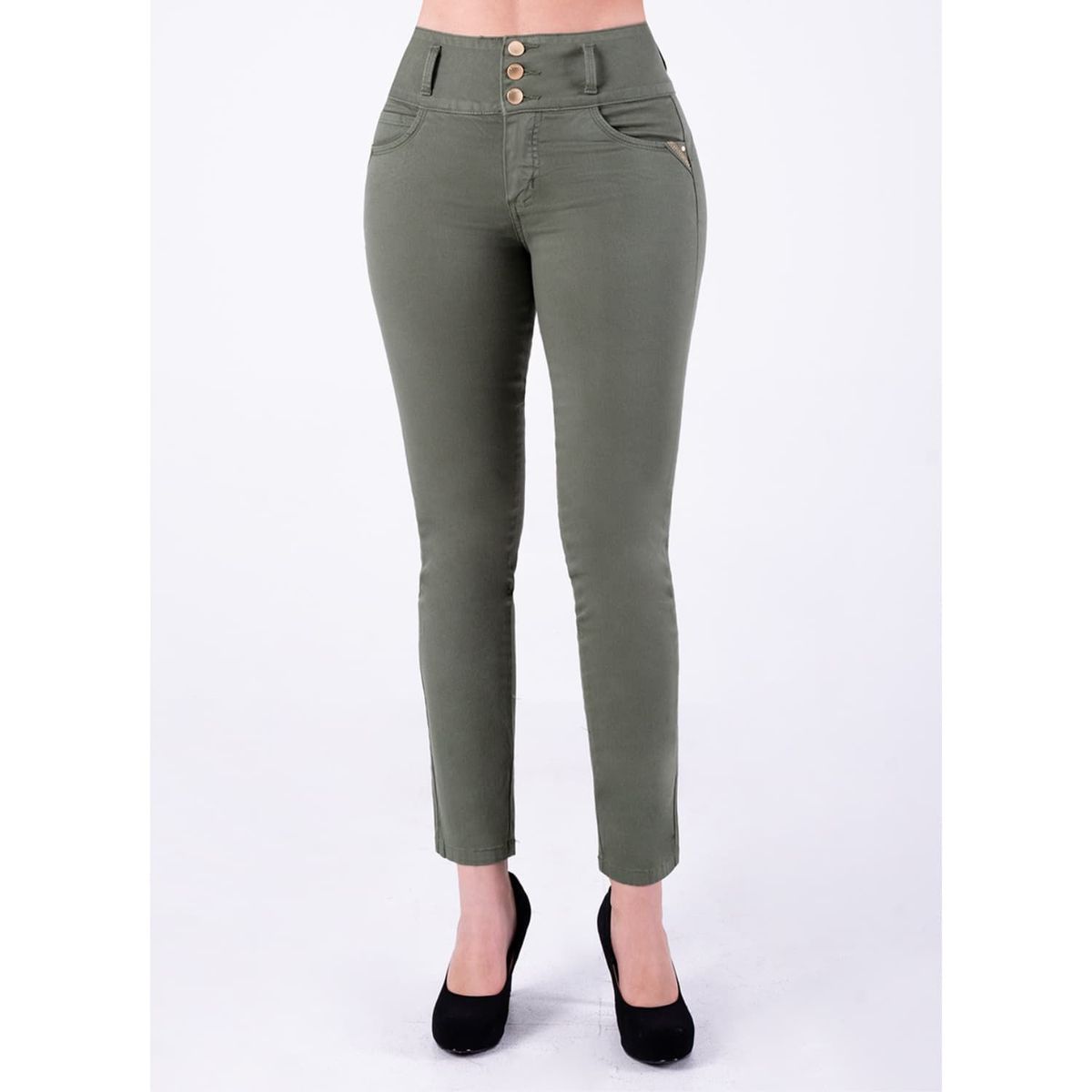PIONIER - Pantalon Clasico Drill Stretch Katica Mujer