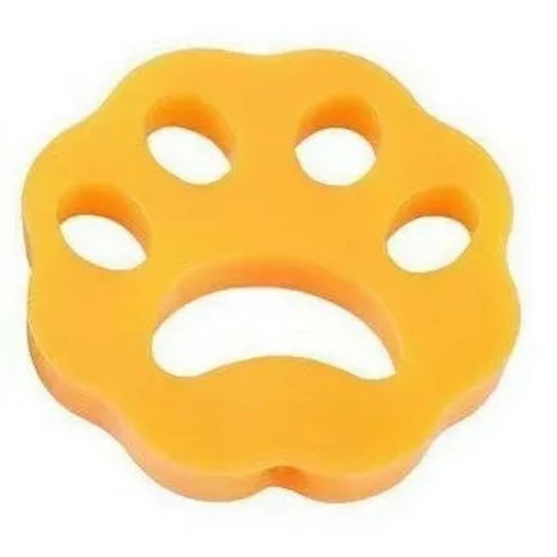 DENISASAA - Quitapelos para Mascotas Reutilizable 8 Piezas Naranja
