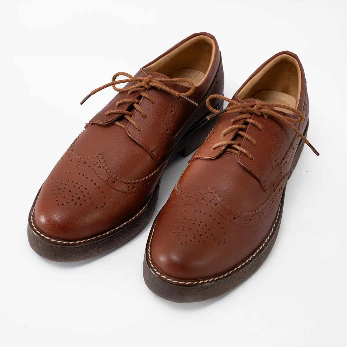 GENERICO - ZAPATOS OXFORD MUJER COBRE_.