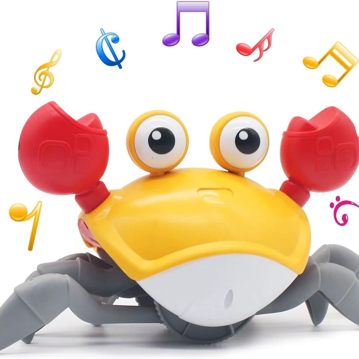 GENERICO - CANGREJO BAILARIN RECARGABLE CON SENSOR DE MOVIMIENTO.