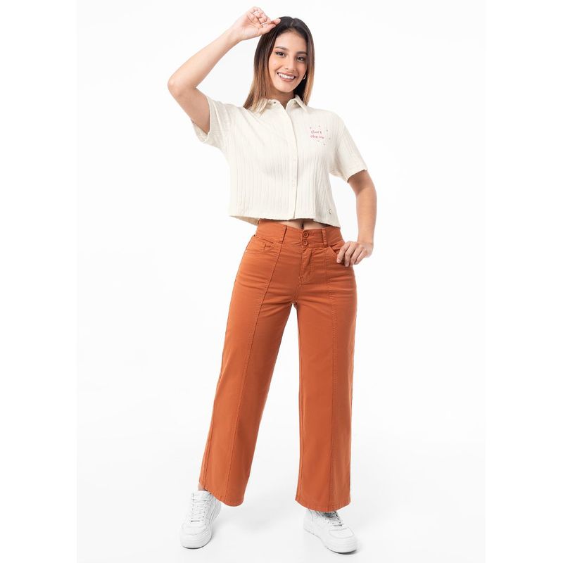 GOCCOS - Pantalon Moda Drill Stretch Mujer Varenka