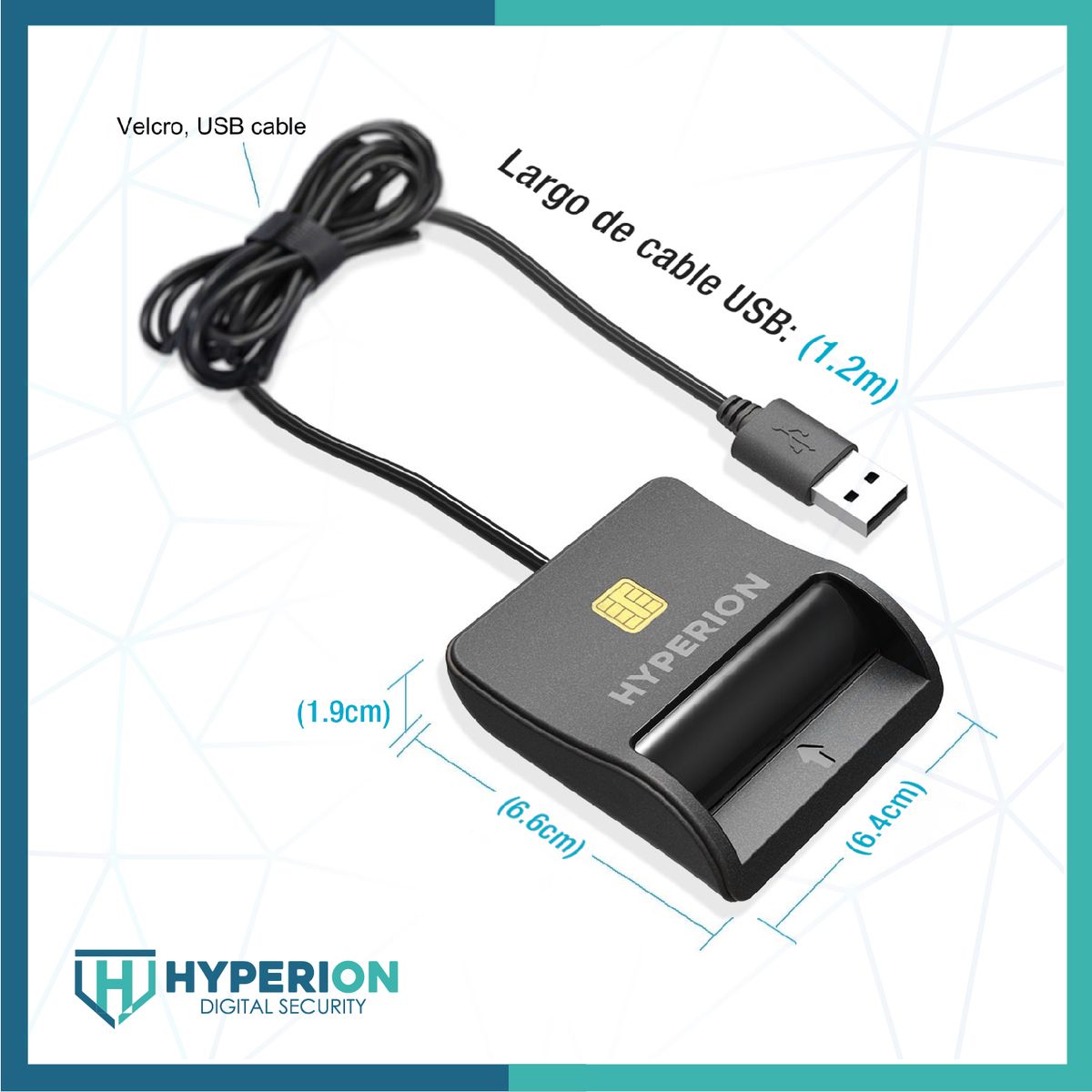 HYPERION DIGITAL SECURITY - Intellireader - El Lector inteligente de dni electrónico compatible con dnie 3.0