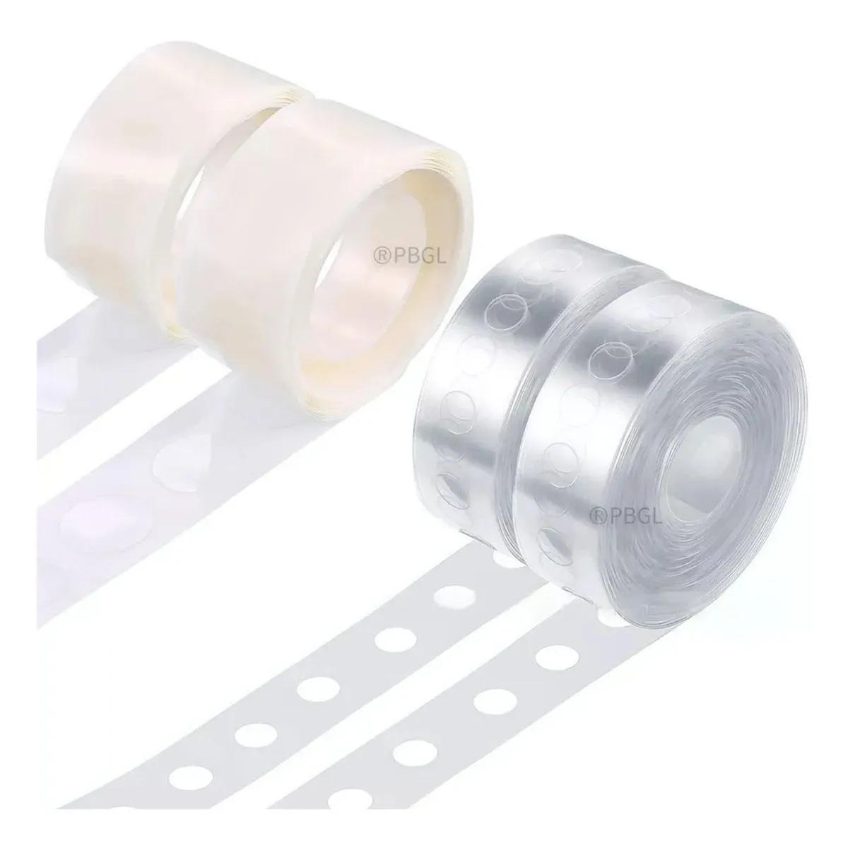 DENISASAA - Cinta de montaje de globos*2 + 200 puntos de gel adhesivo