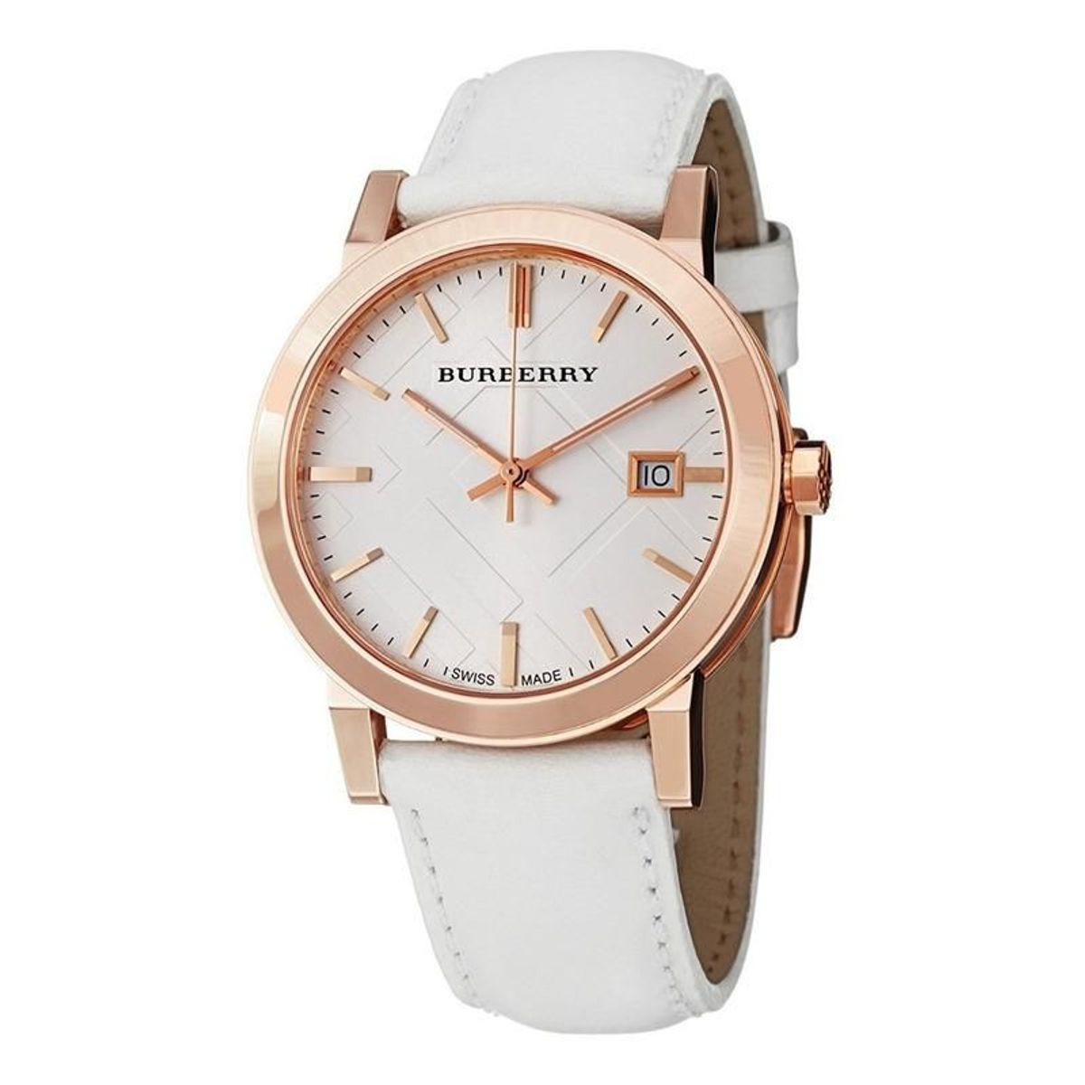 BURBERRY - Reloj Burberry Unisex Classic Bu9012 Blanco