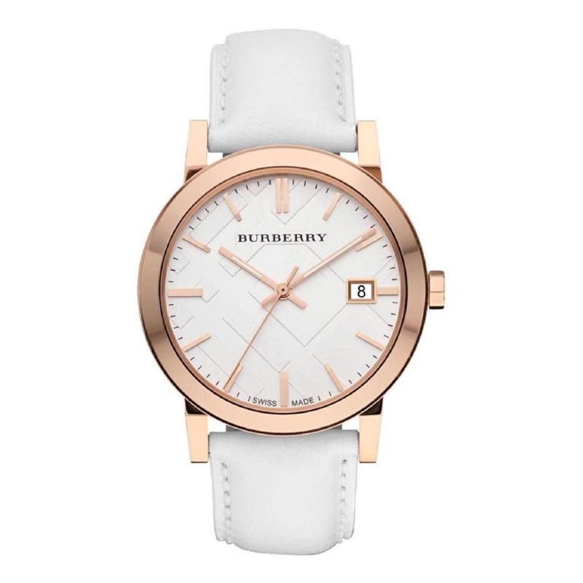 BURBERRY - Reloj Burberry Unisex Classic Bu9012 Blanco