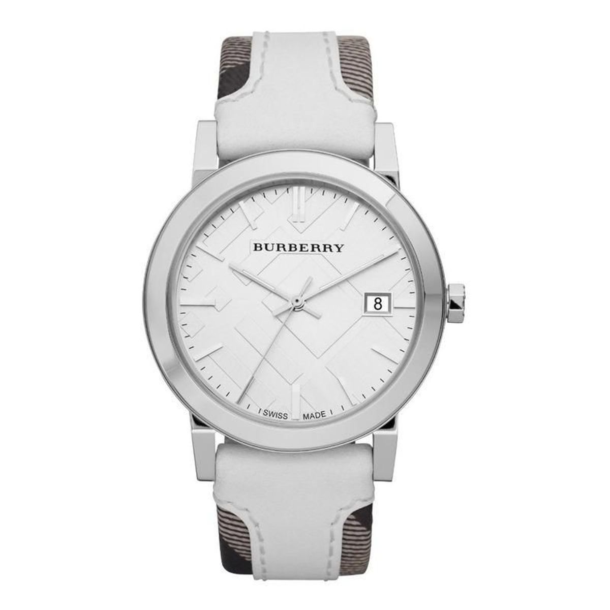 BURBERRY - Reloj Burberry Unisex Classic Bu9019 Blanco