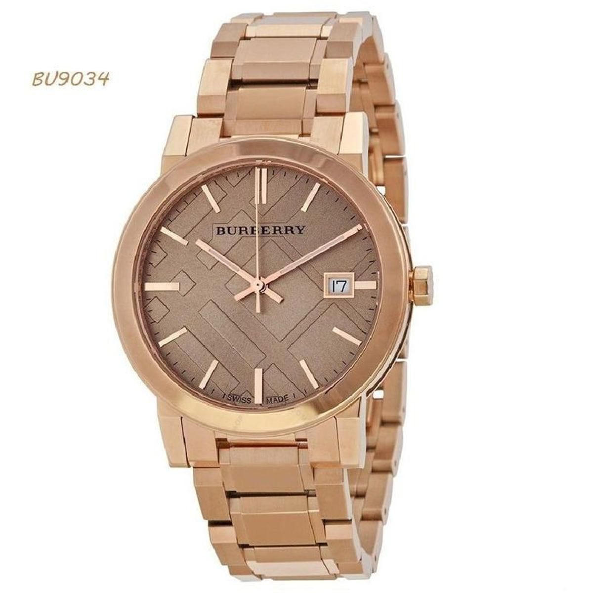BURBERRY - Reloj Burberry Classic Bu9034 Dorado