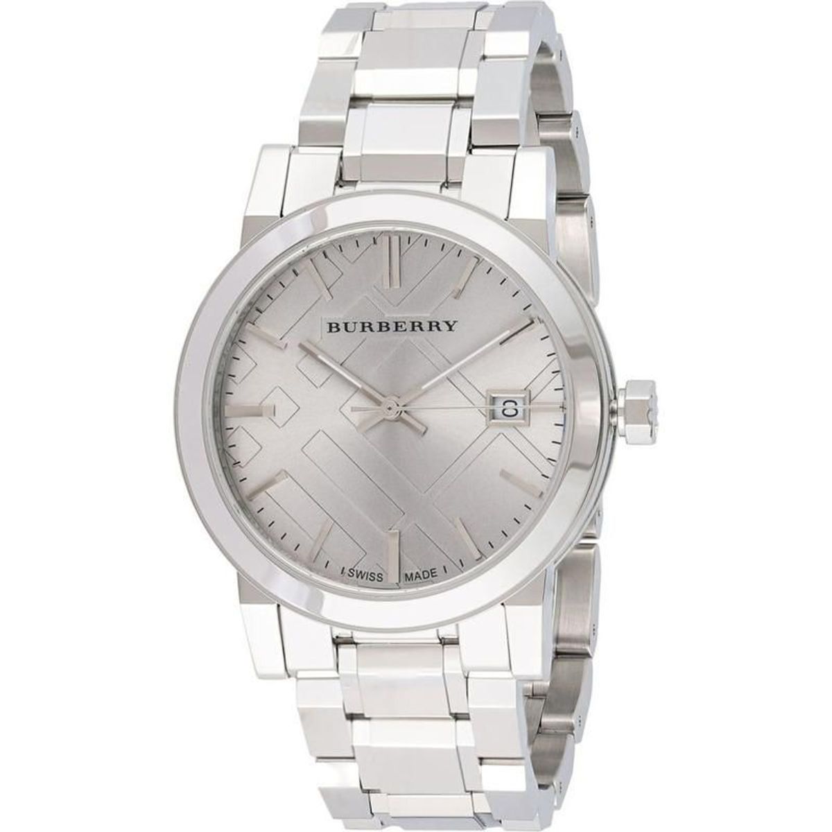 BURBERRY - Reloj Burberry Unisex Classic Bu9035 Plateado