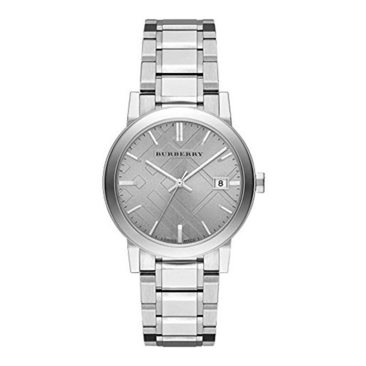 BURBERRY - Reloj Burberry Unisex Classic Bu9035 Plateado