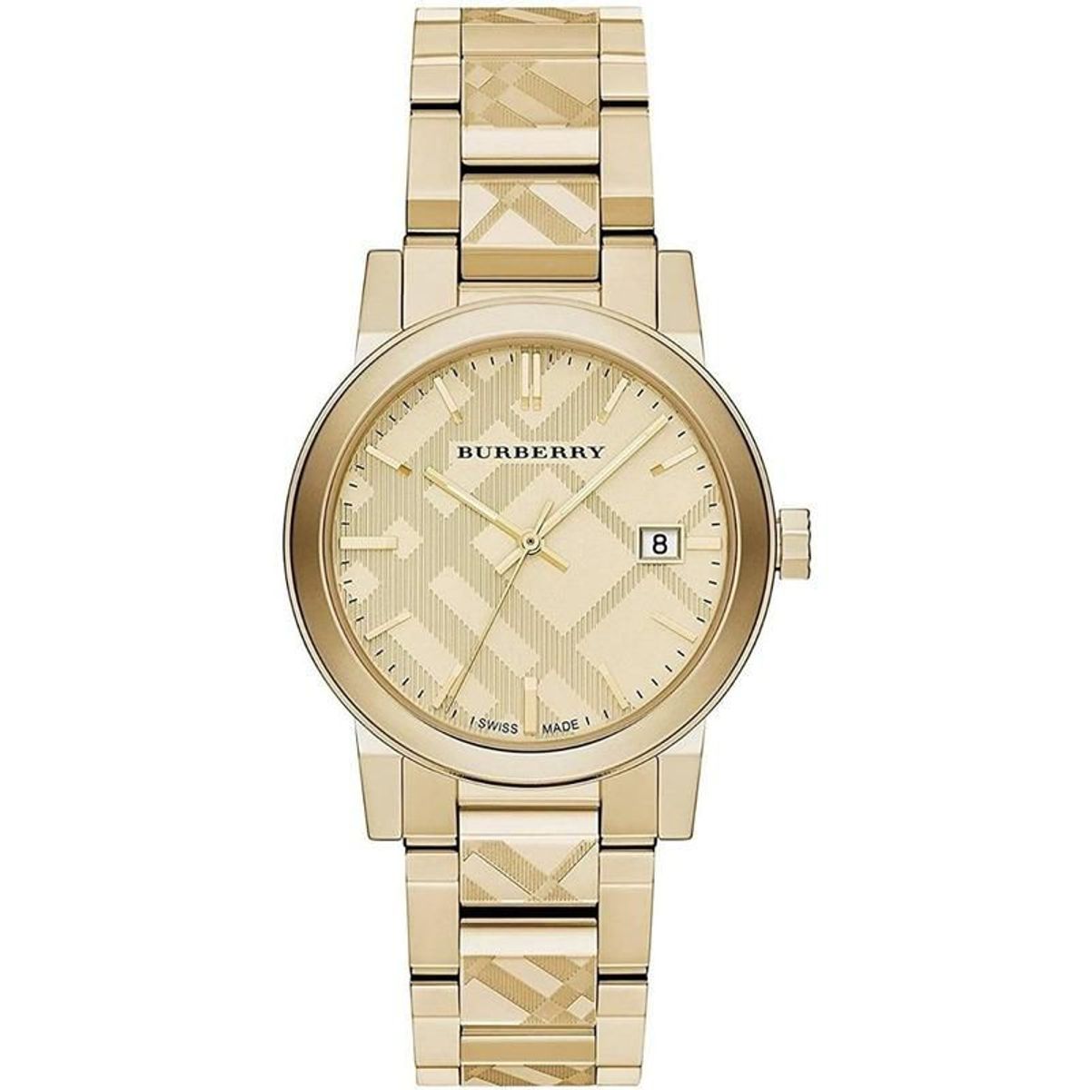 BURBERRY - Reloj Burberry Unisex Classic Bu9038 Dorado