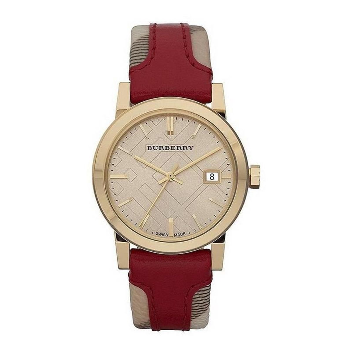 BURBERRY - Reloj Burberry Classic Bu9111 Rojo