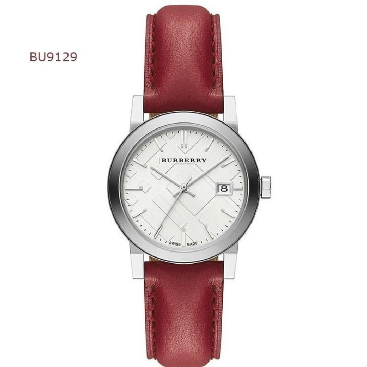 BURBERRY - Reloj Burberry Classic Bu9129 Rojo