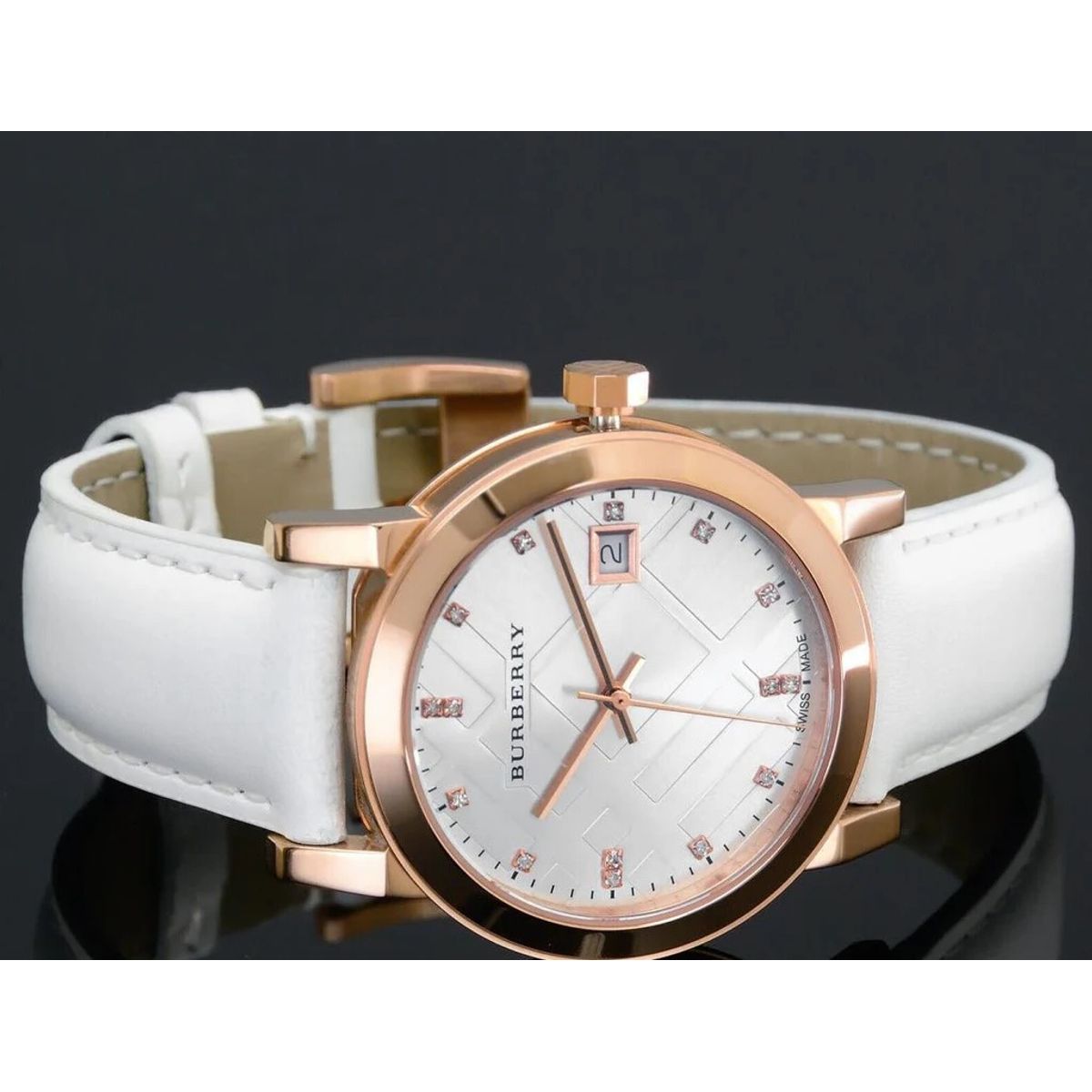 BURBERRY - Reloj Burberry Classic Bu9130 Blanco