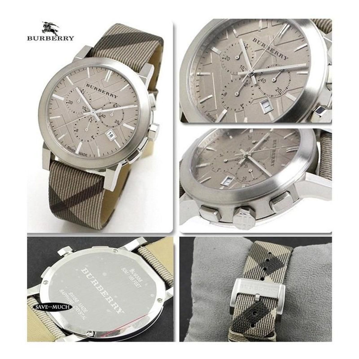 BURBERRY - Reloj Burberry Unisex Classic Bu9358 Café