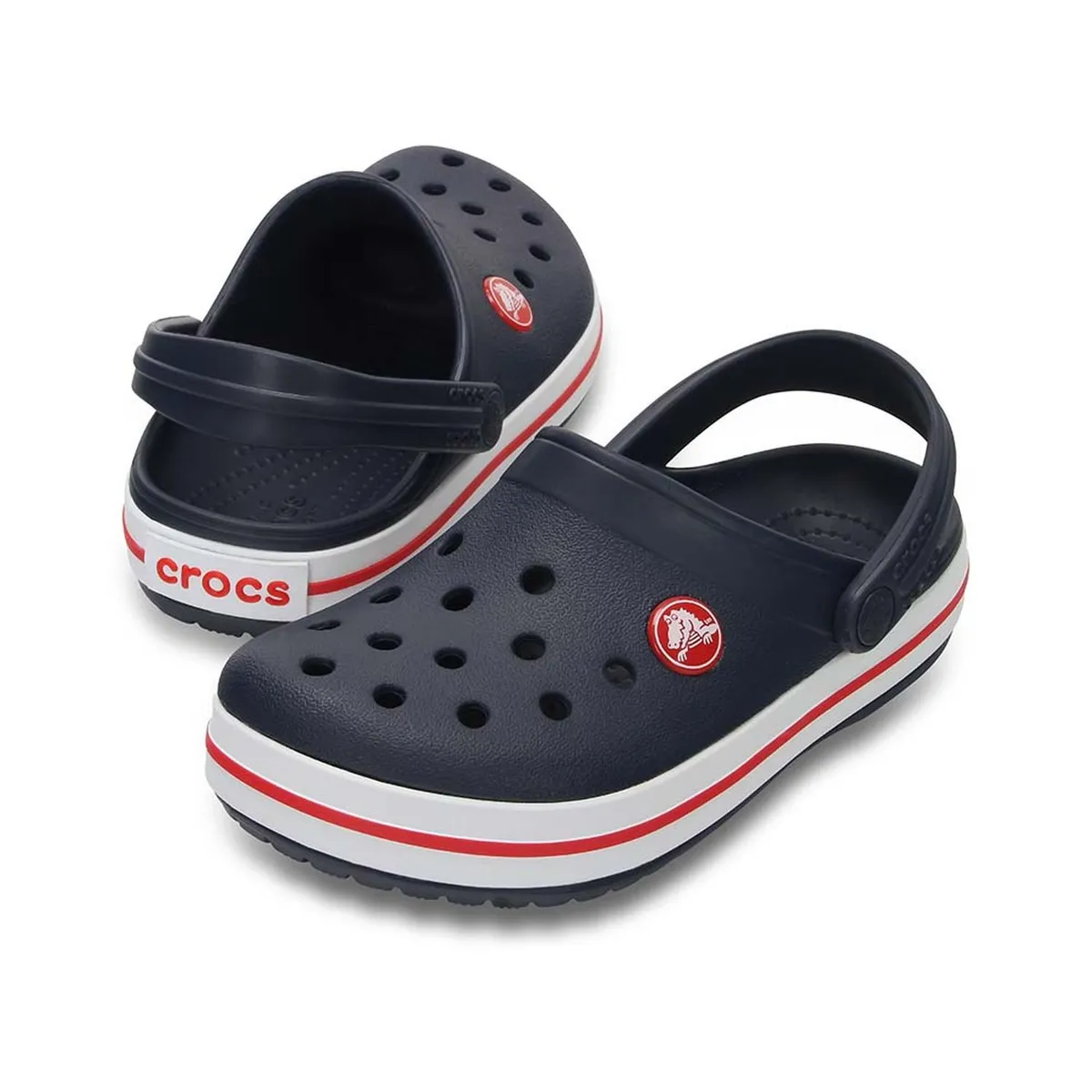CROCS - Zuecos CROCS Crocband Clog T Navy/Red Niños