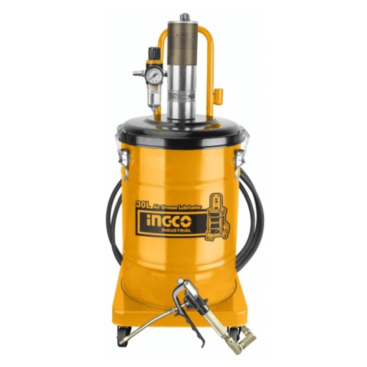 INGCO TOOLS - Engrasadora neumatica 30 litros industrial Ingco