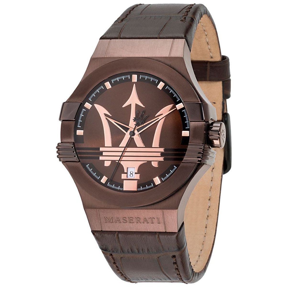 MASERATI - Reloj Maserati Potenza R8851108011 Café