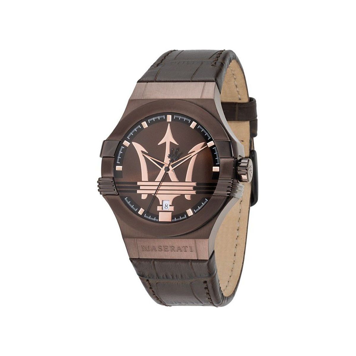 MASERATI - Reloj Maserati Potenza R8851108011 Café