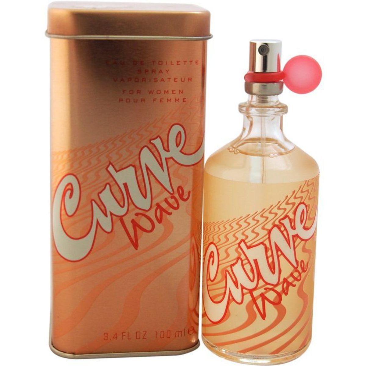 LIZ CLAIBORNE - Curve wave liz claiborne women edt 100 ml