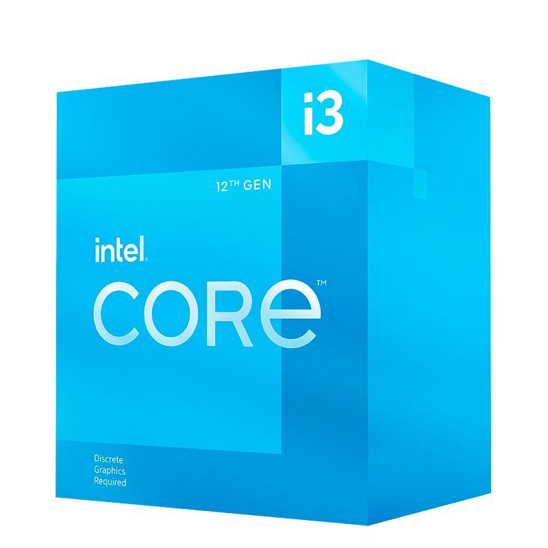 INTEL - Procesador Intel Core i3-12100F 330430GHz 12MB SmartCachéLGA1700