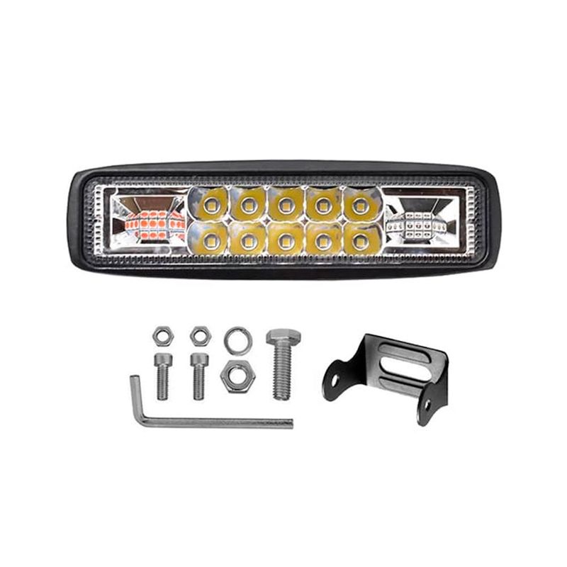 GENERICO - Barra Led 6 pulgadas Luz Policial 1.800LM KONTROL