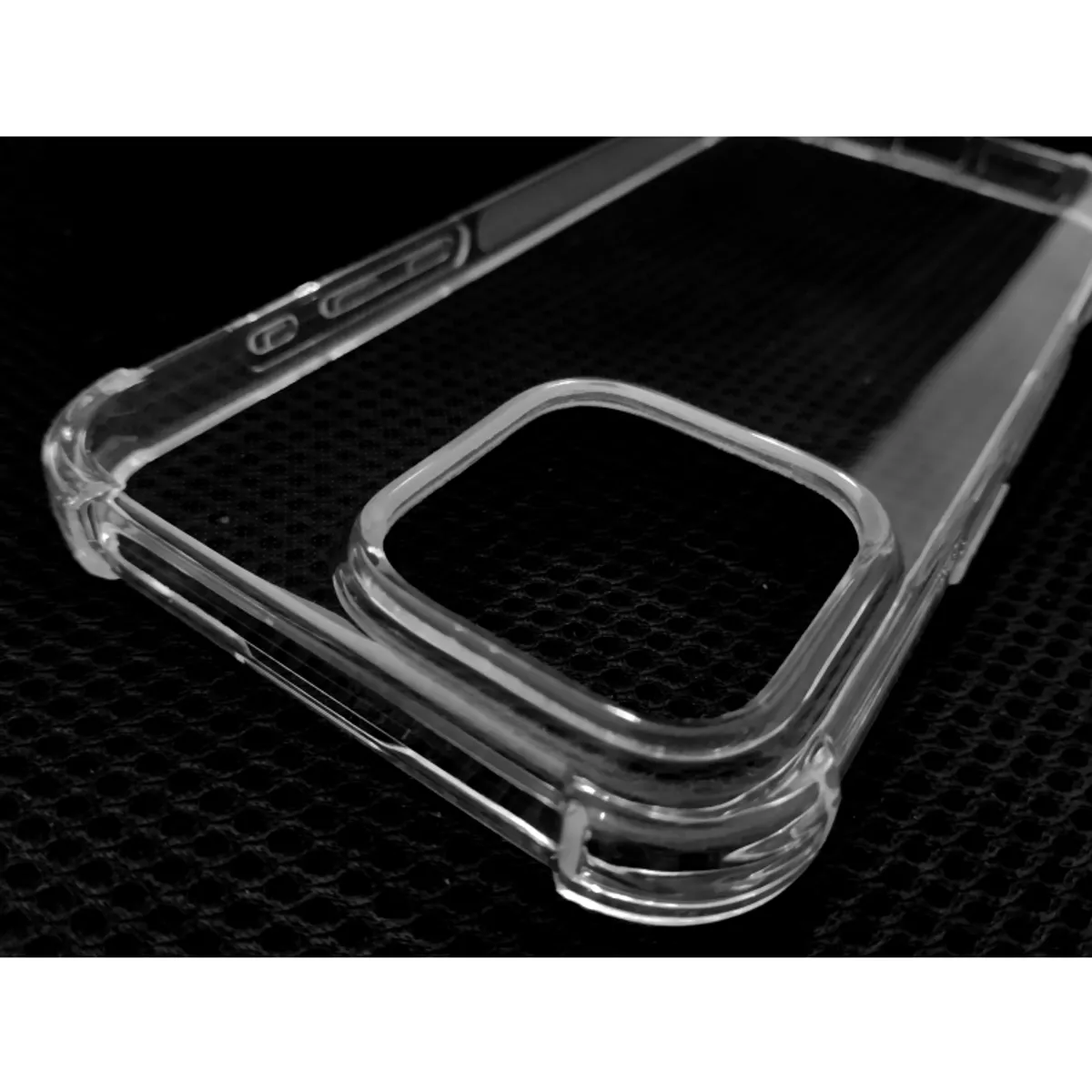 GENERICO - CASE FUNDA PARA IPHONE 15 PRO MAX - ANTISHOCK TRANSPARENTE