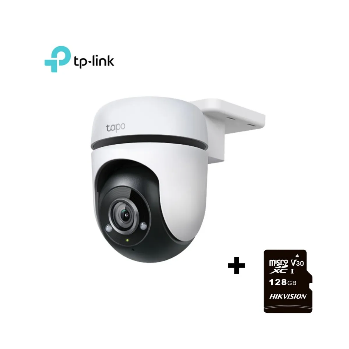 TP LINK - Cámara de Seguridad para exterior con rotación 360° Tapo C500 SD 128GB - Tp-Link