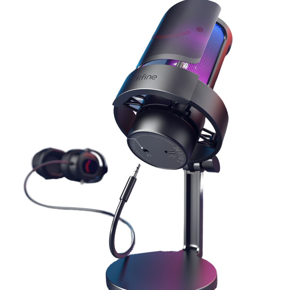 FIFINE - Micrófono Fifine A8 PLUS BLACK