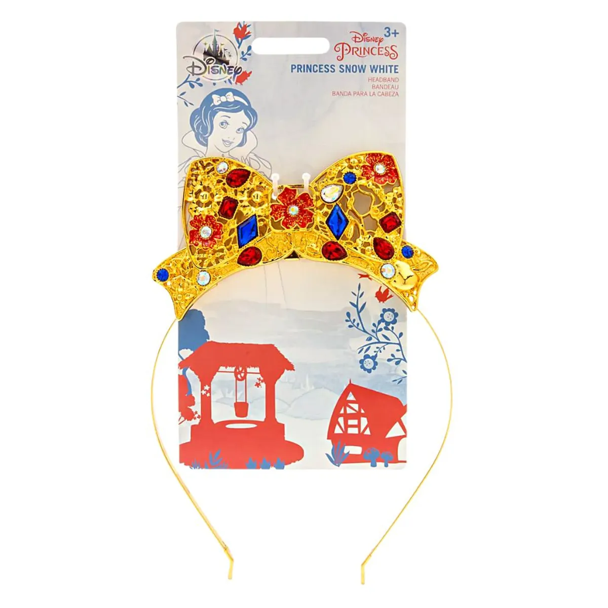 DISNEY - Corona Tiara Disfraz Niña Princesa Blanca Nieves Disney Store