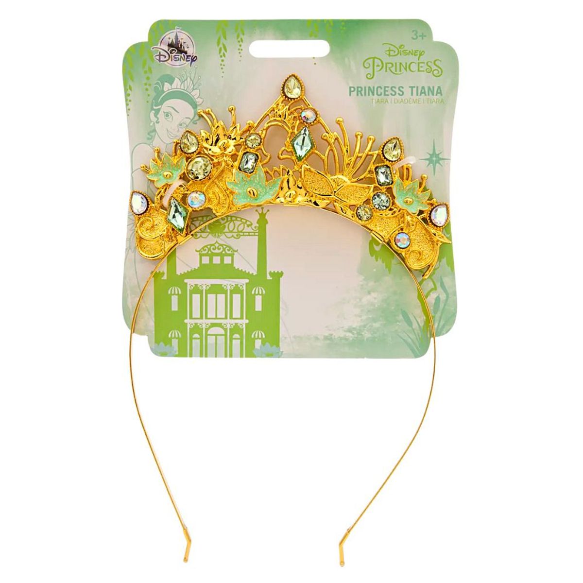 DISNEY - Corona Tiara Disfraz Niña Princesa Tiana Disney Store