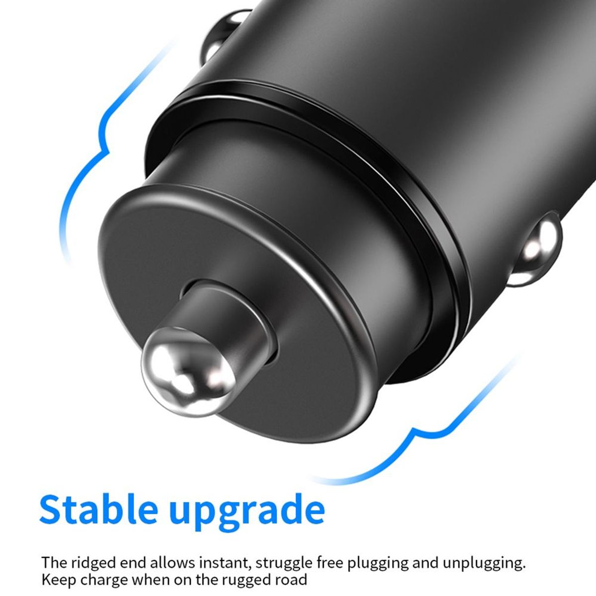 WIWU - Cargador de coche WiWU PC400 40W Dual Type-C PD negro