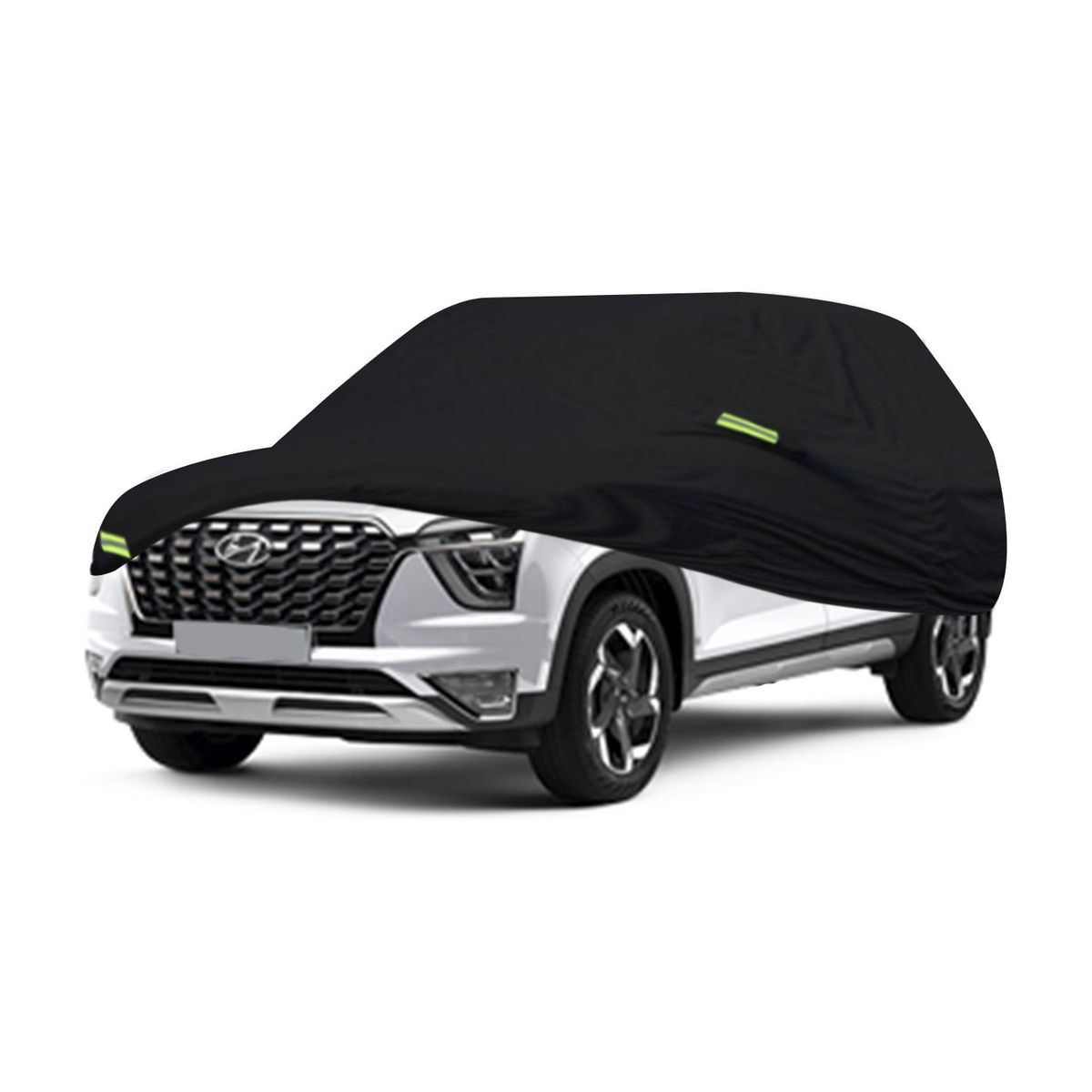 GENERICO - PROTECTOR CUBIERTA COBERTOR TIPO HYUNDAI GRAND CRETA NEGRO