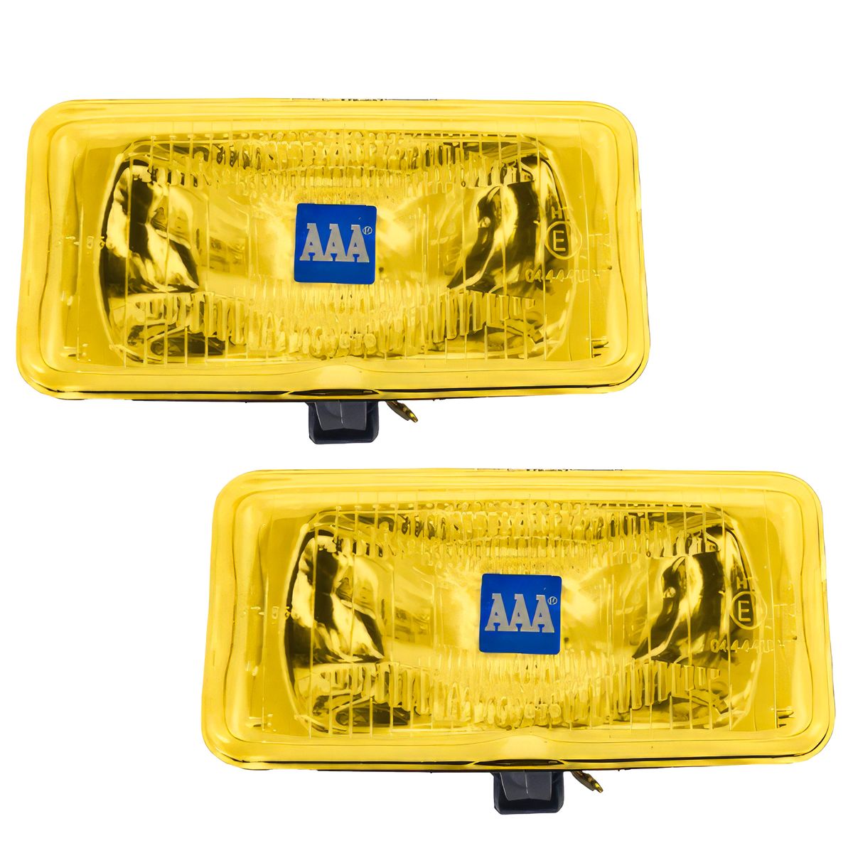 GENERICO - Faro Neblinero Rectangular Halógeno Amarillo 450 Duo