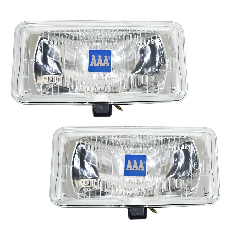 GENERICO - Faro Neblinero Rectangular Halógeno Comet Blanco 450 Duo