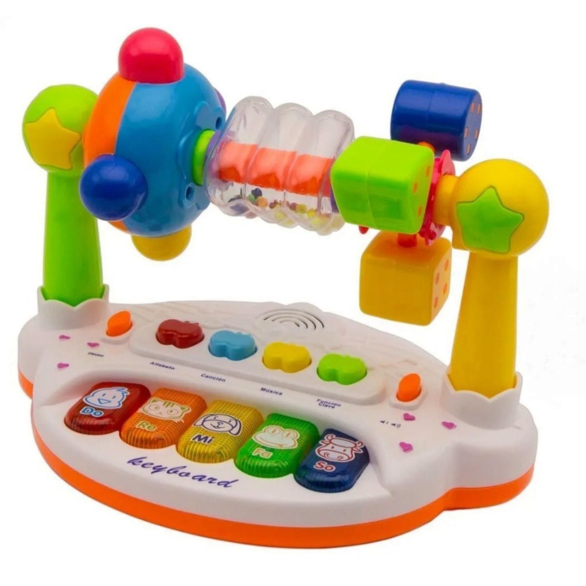 GENERICO - PIANO KINGDOM MUSICAL CON LUCES EDUCATIVO PARA BEBES