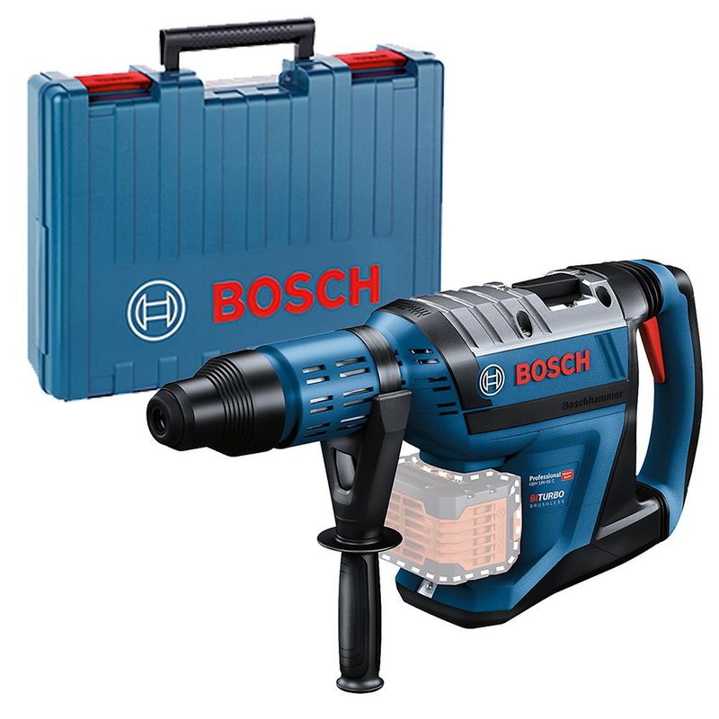 BOSCH - Martillo Inalámbrico Bosch GBH 18V-45 C Biturbo Baretool