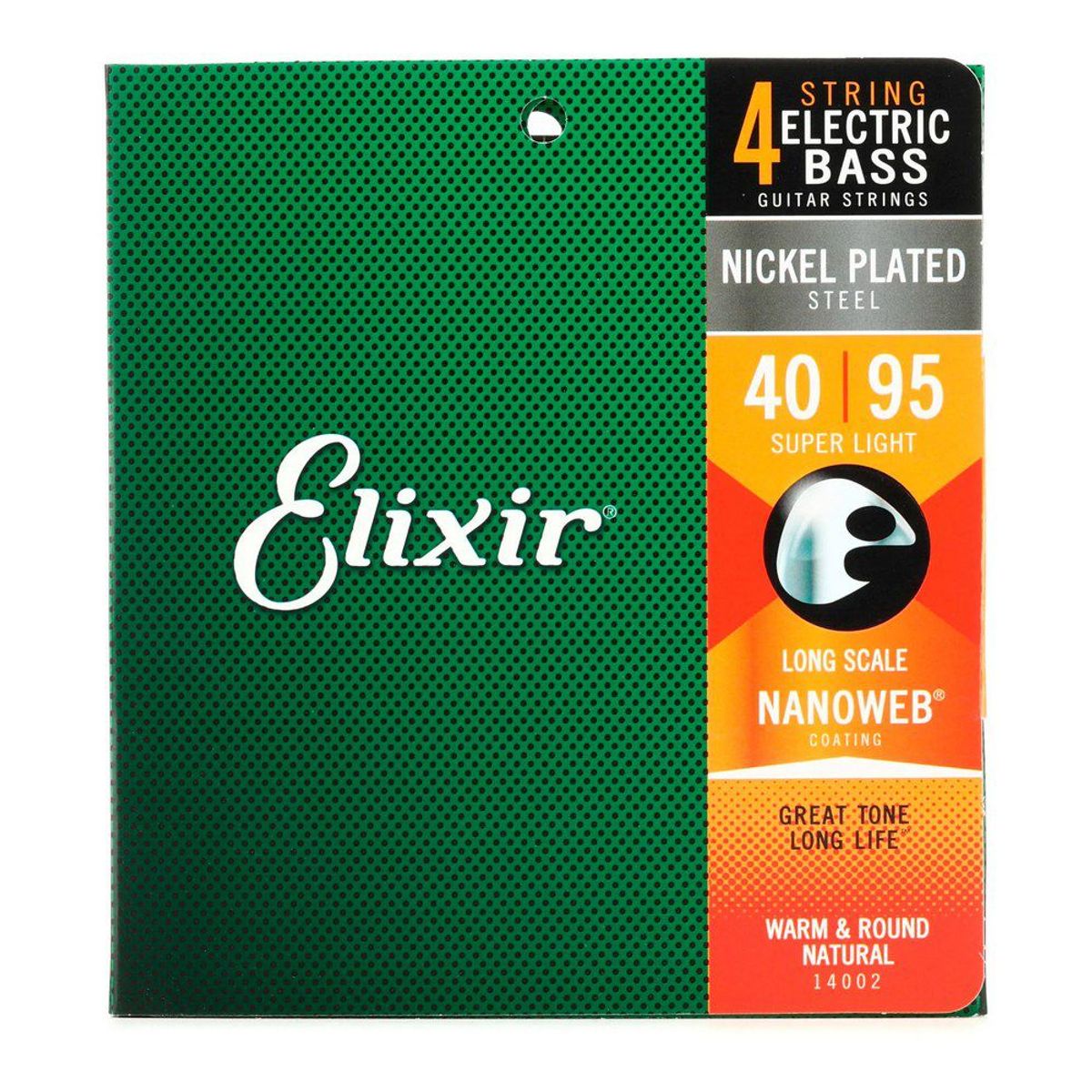 ELIXIR - Cuerdas de Bajo Niquel Nanoweb Elixir 14002