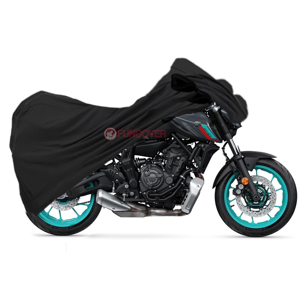 FUNCOVER - Funda Para Moto YAMAHA MT-07 ABS Cobertor Impermeable Filtro Uv