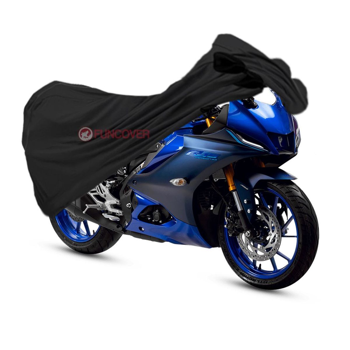 FUNCOVER - Funda Para Moto YAMAHA R15 YZF ABS Cobertor Impermeable Filtro Uv