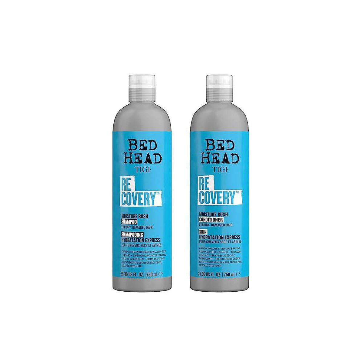 TIGI - Pack Shampoo y Acondicionador Recovery 750 ml c/u Bed Head Tigi