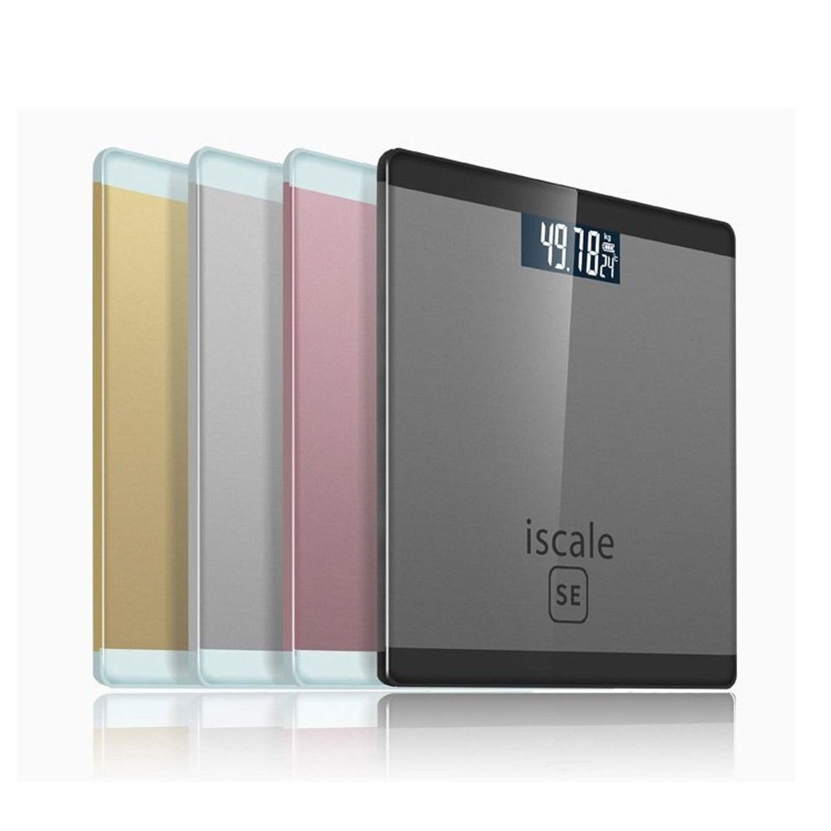 OEM - Bascula Balanza de Vidrio Templado Iscale Digital Hasta 150KG
