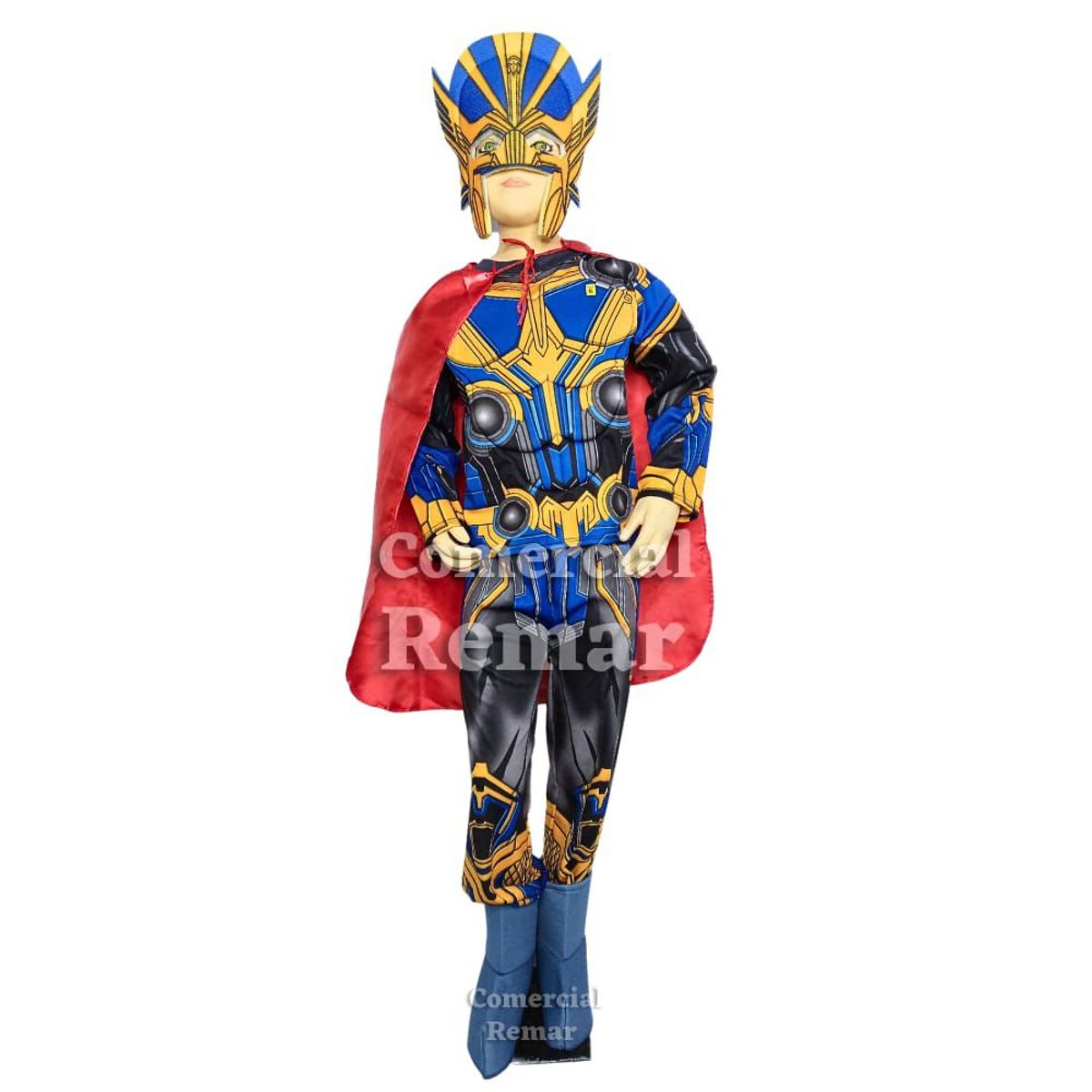 GENERICO - Disfraz Thor con Músculos para Niño