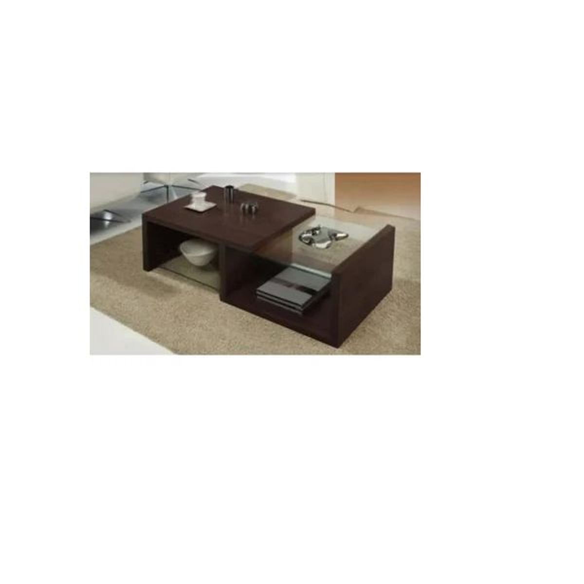 GENERICO - MESA DE CENTRO ZAP - LA CASA DEL MUEBLERO - CHOCOLATE