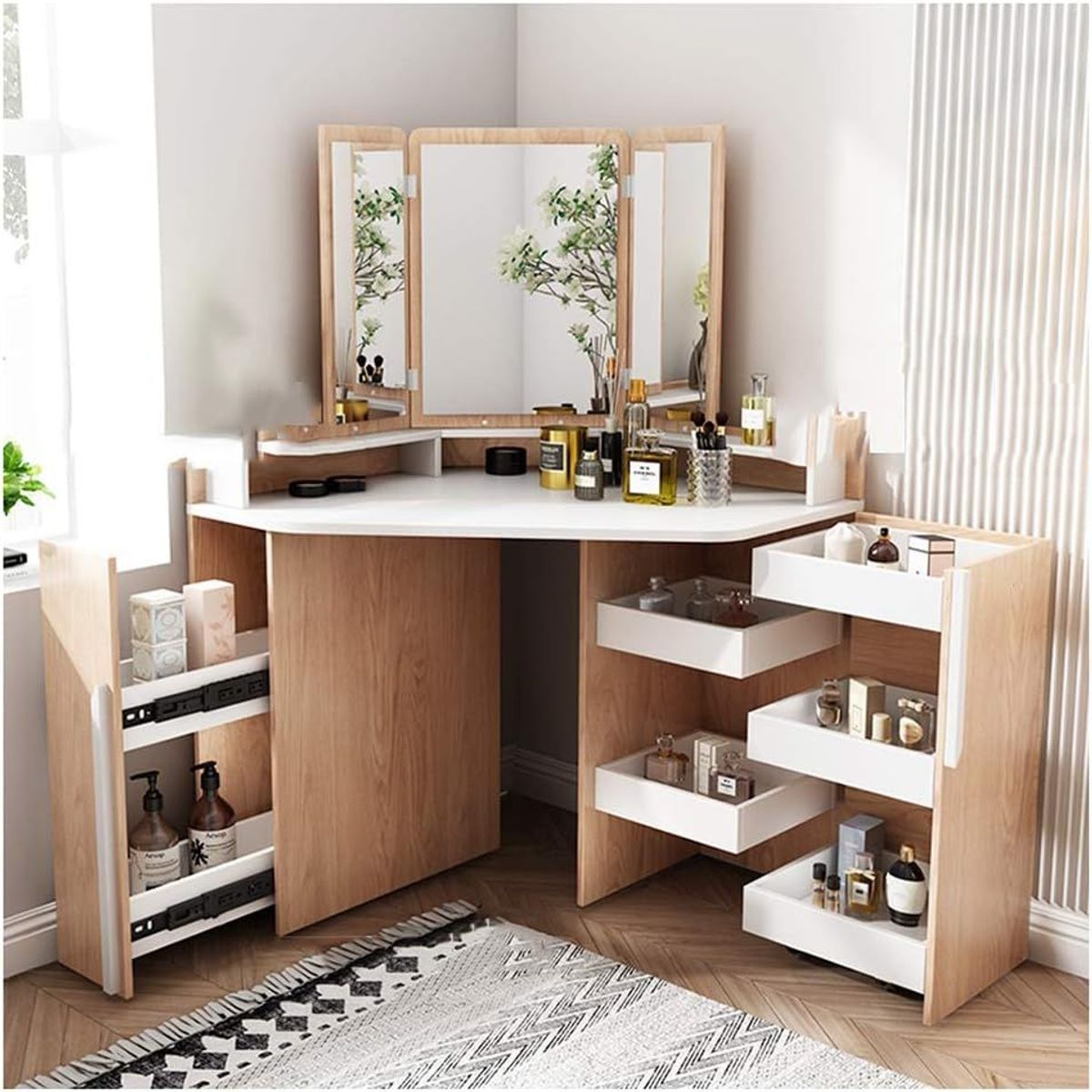 NACION MUEBLES - Tocador escritorio moderno Carlos