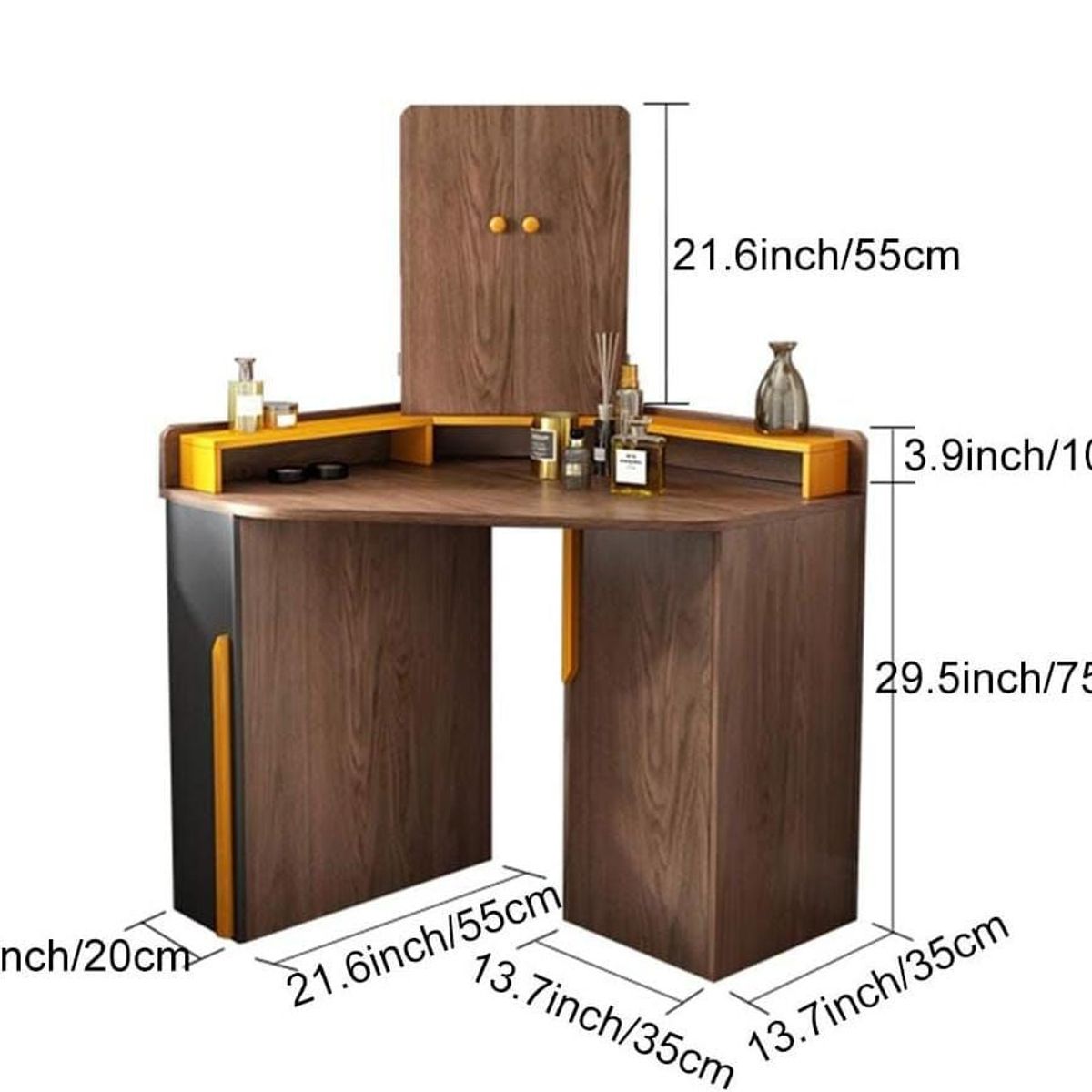 NACION MUEBLES - Tocador escritorio moderno Carlos