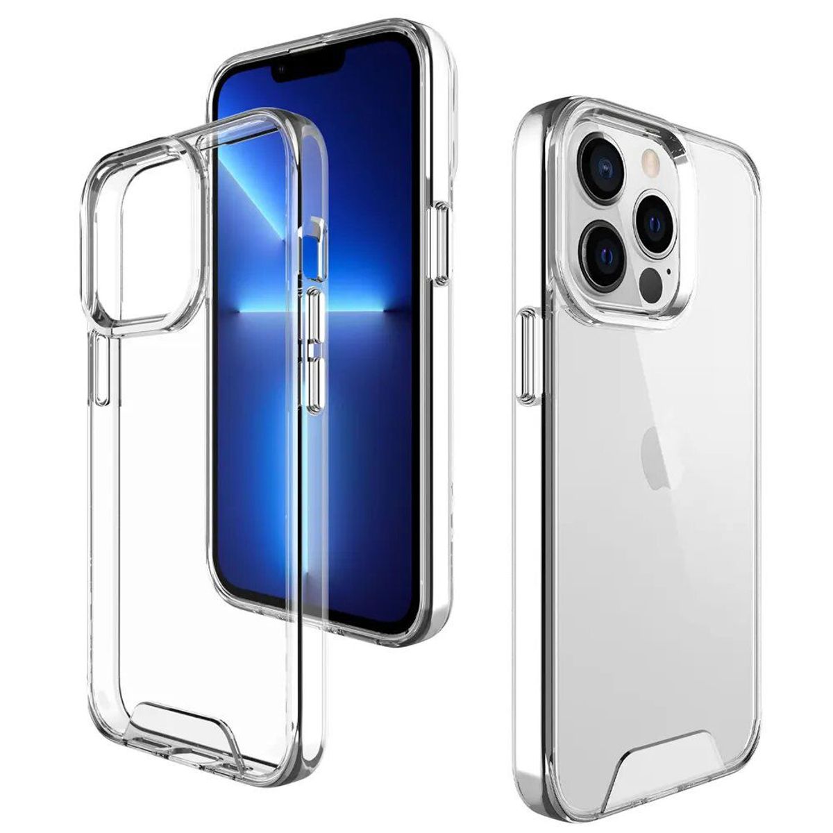 SPACE - Case Space Anticaida iPhone 15 Pro Transparente
