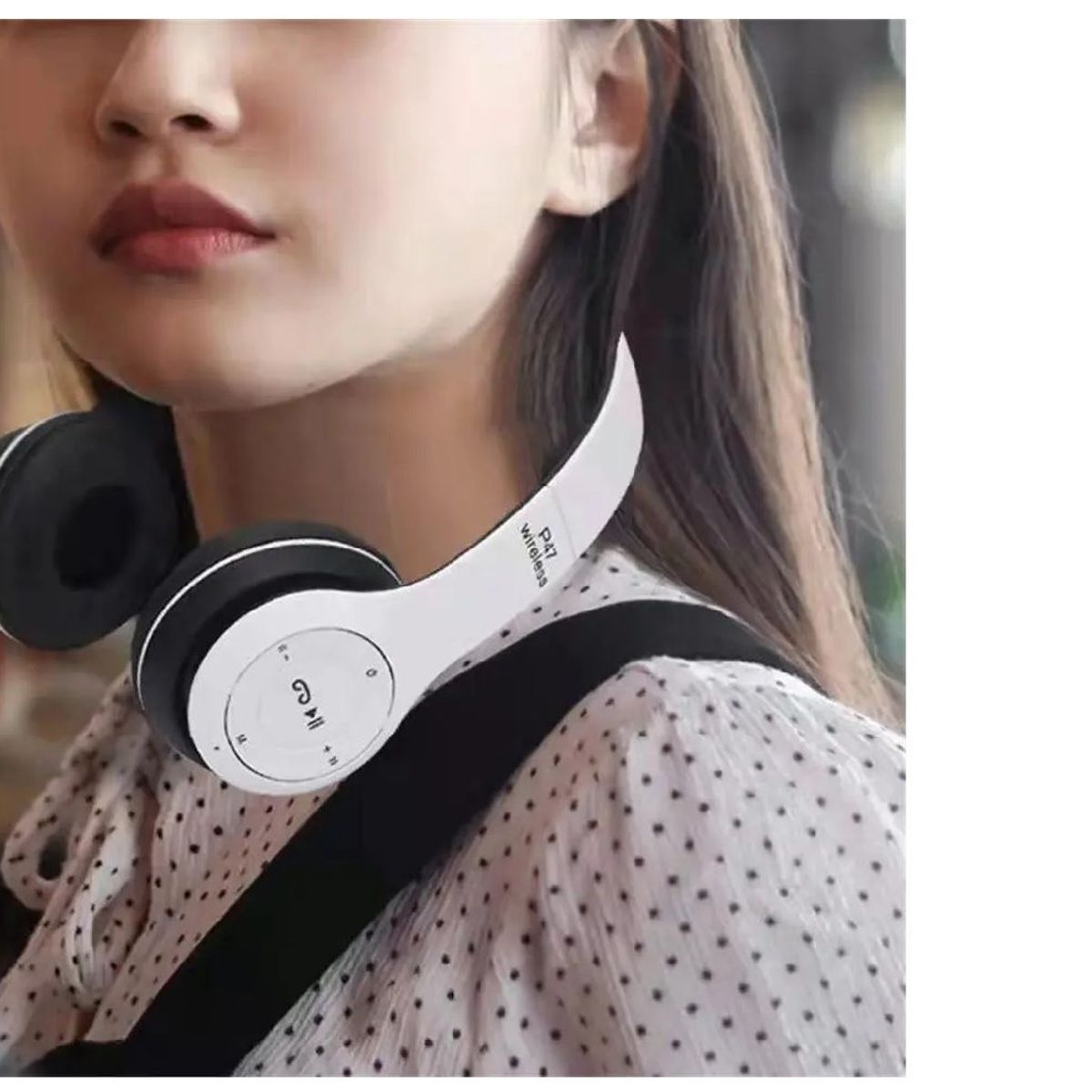 GENERICO - Audífono Inalámbrico P47 Con Bluetooth