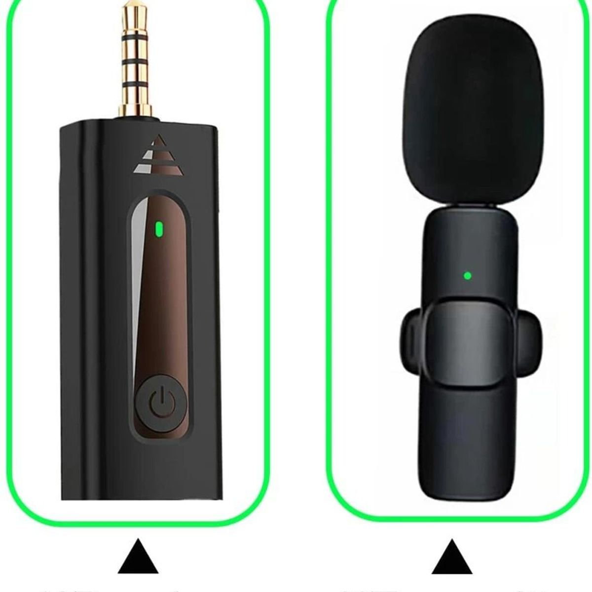 OEM - Micrófono Inalámbrico Solapero K35 Plug And Play hasta 20m