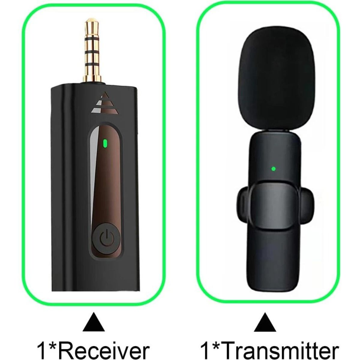 OEM - Micrófono Inalámbrico Solapero K35 Plug And Play hasta 20m